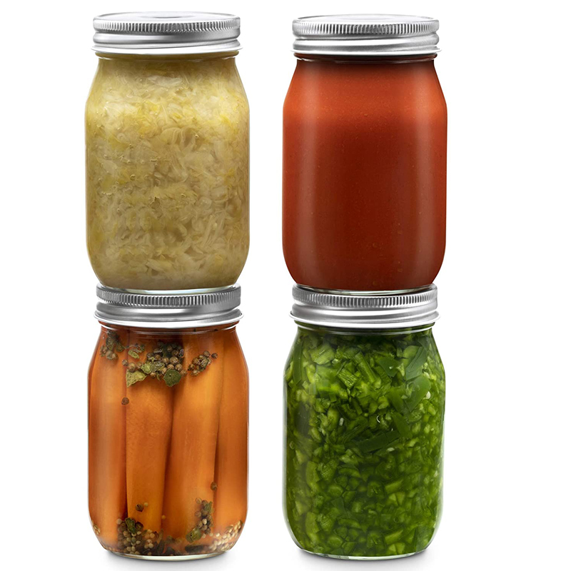 Meal Prep Jar Salad - Bocaux et Légumes Mason à Bouche