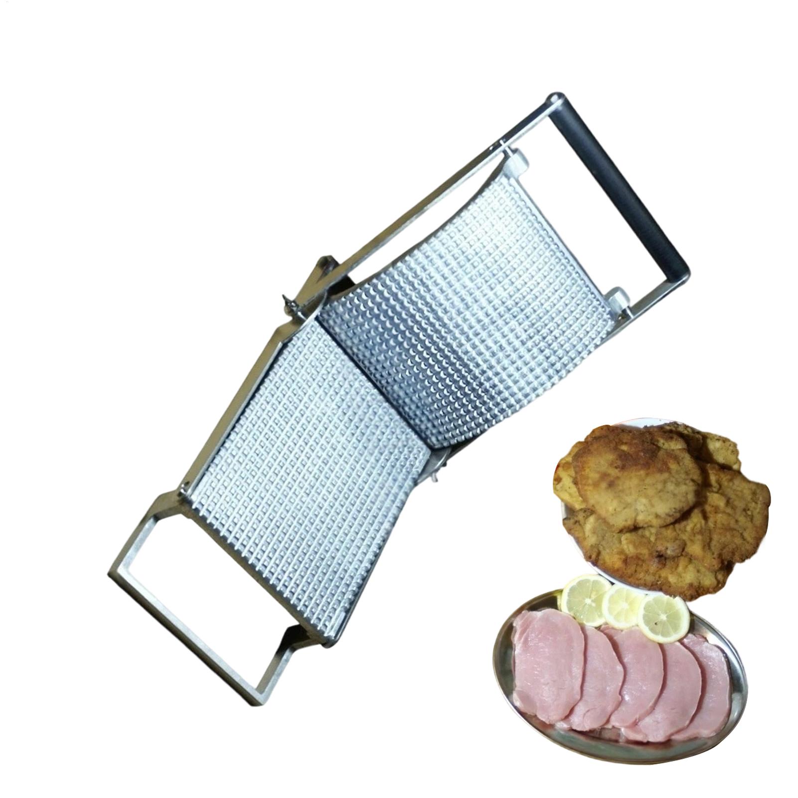 Meal Prep Pork - Attendrisseur de viande manuel en acier
