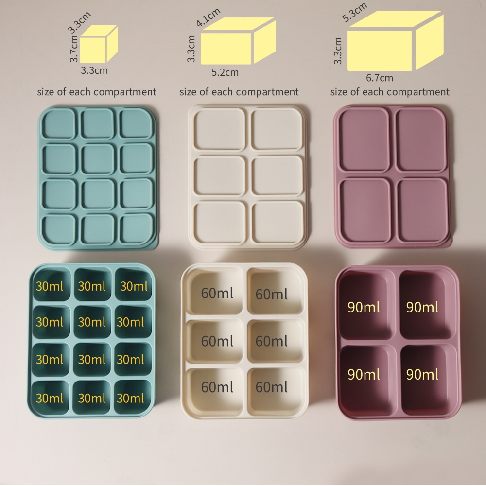 Meal Prep Frozen - Bac à glaçons pour bébé en
