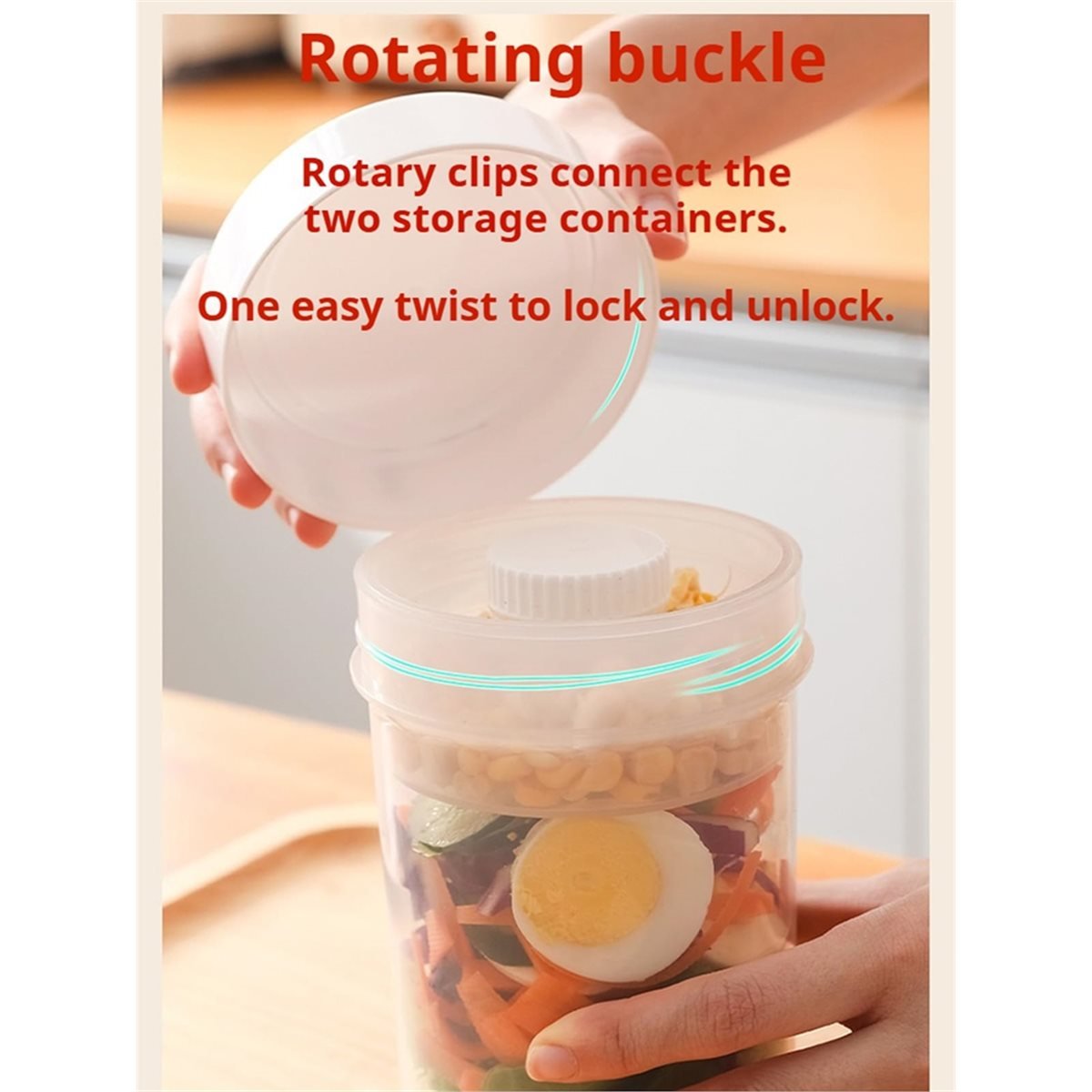 Bocaux à salade étanches – Réc - Meal Prep Jar Salad avis et prix