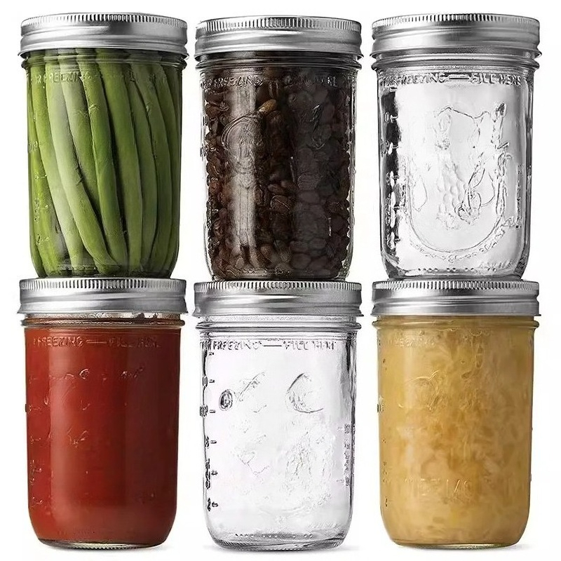 1 bocal Mason avec couvercle,  - Meal Prep Jar Salad avis et prix
