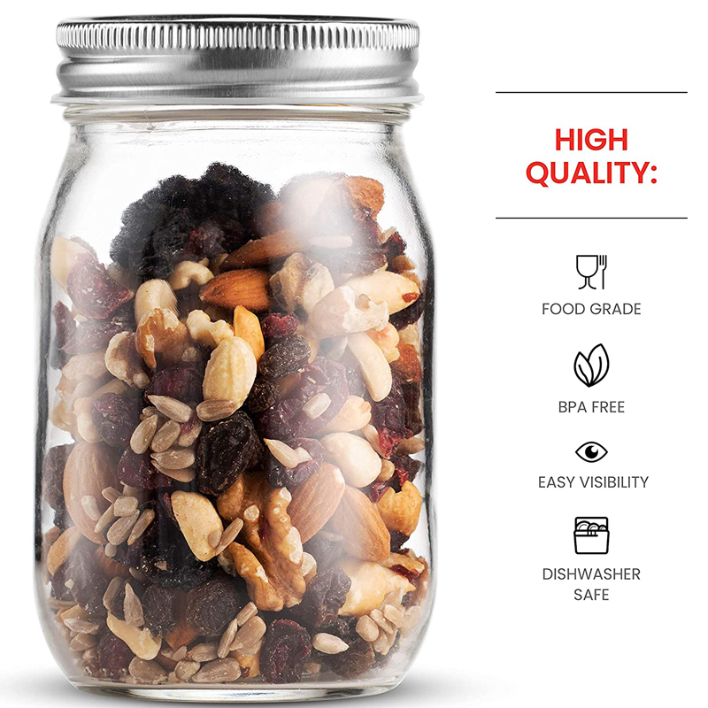 Pots Mason à bouche régulière  - Meal Prep Jar Salad avis et prix
