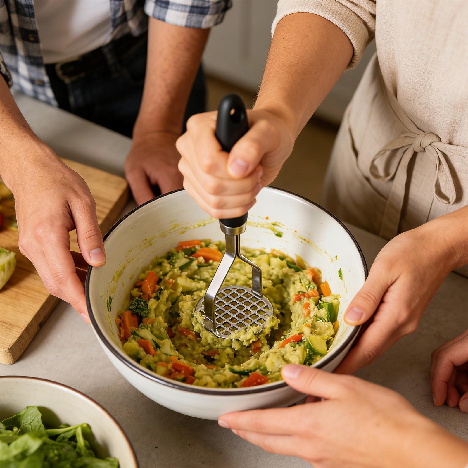 Presse-purée manuel pour légum - Meal Prep With Potatoes avis et prix