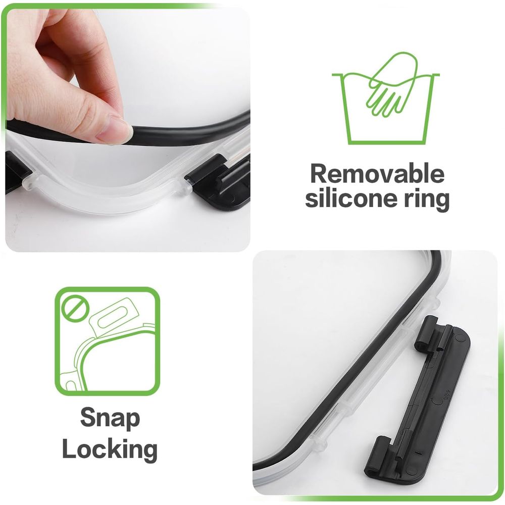 Lot de 10 contenants de prépar - Meal Prep Glass avis et prix