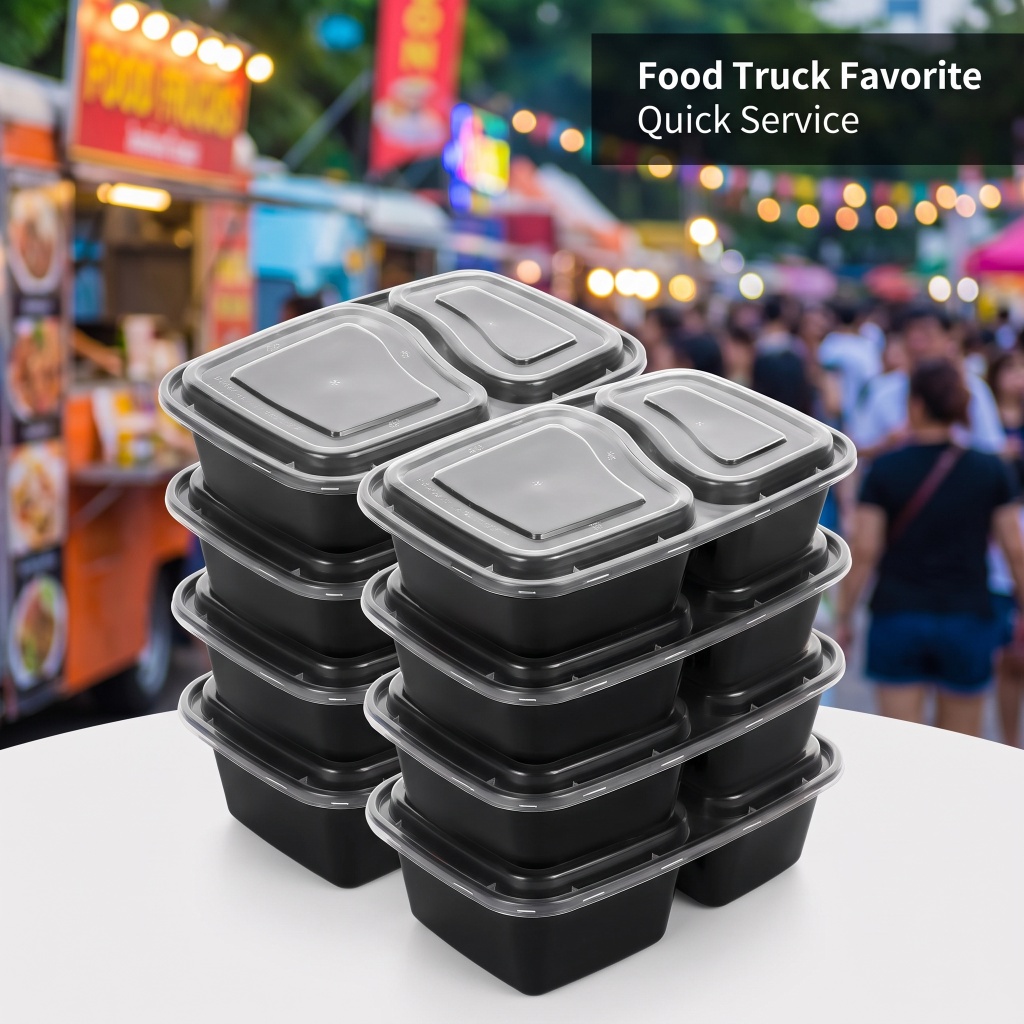 Lot de 20 boîtes repas empilab - Meal Prep Day avis et prix