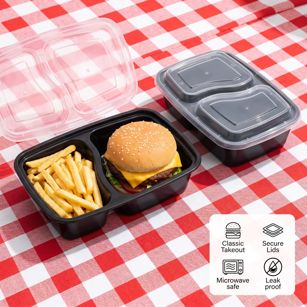 Lot de 20 boîtes repas empilab - Meal Prep Day avis et prix