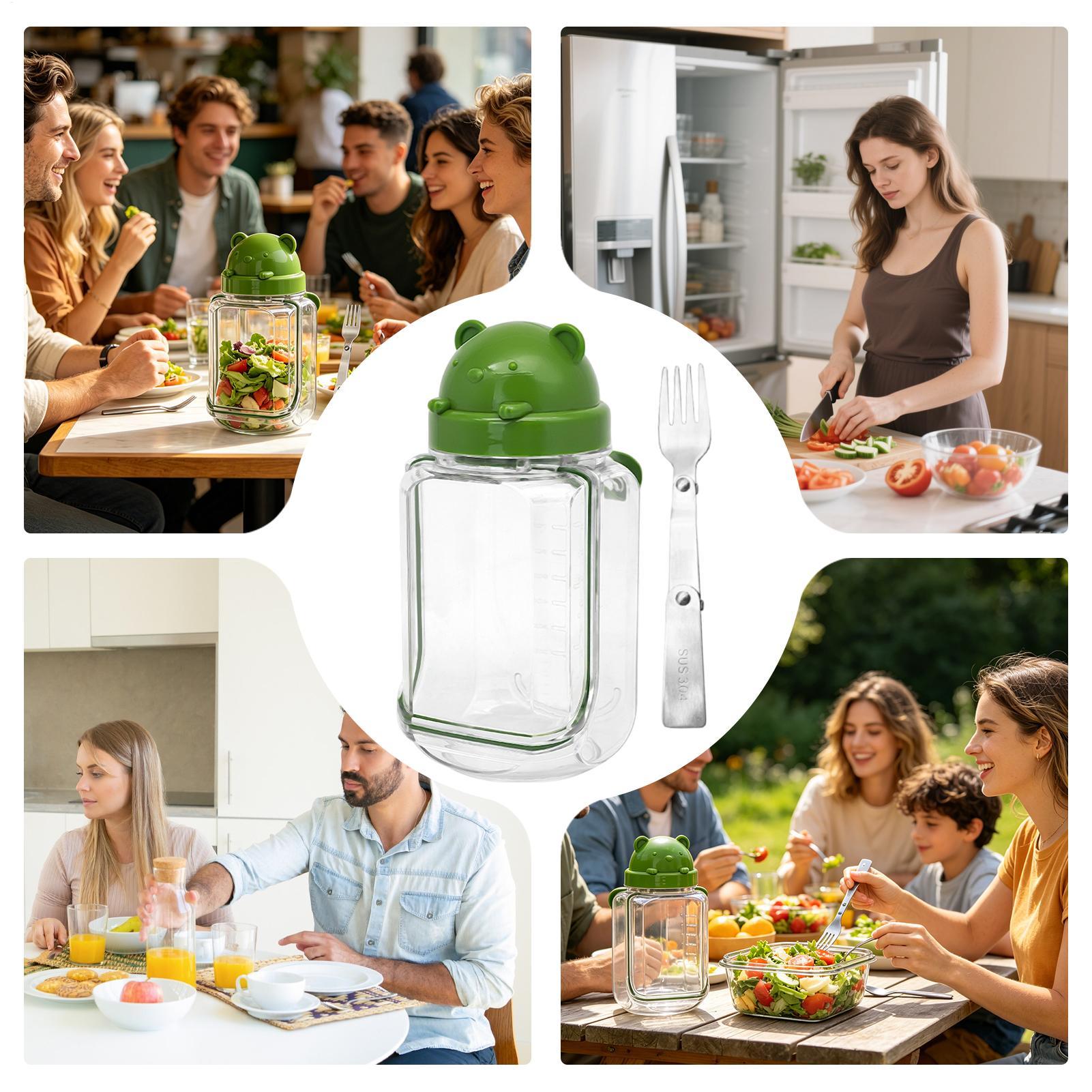 Bocaux de préparation des repa - Meal Prep Jar Salad avis et prix