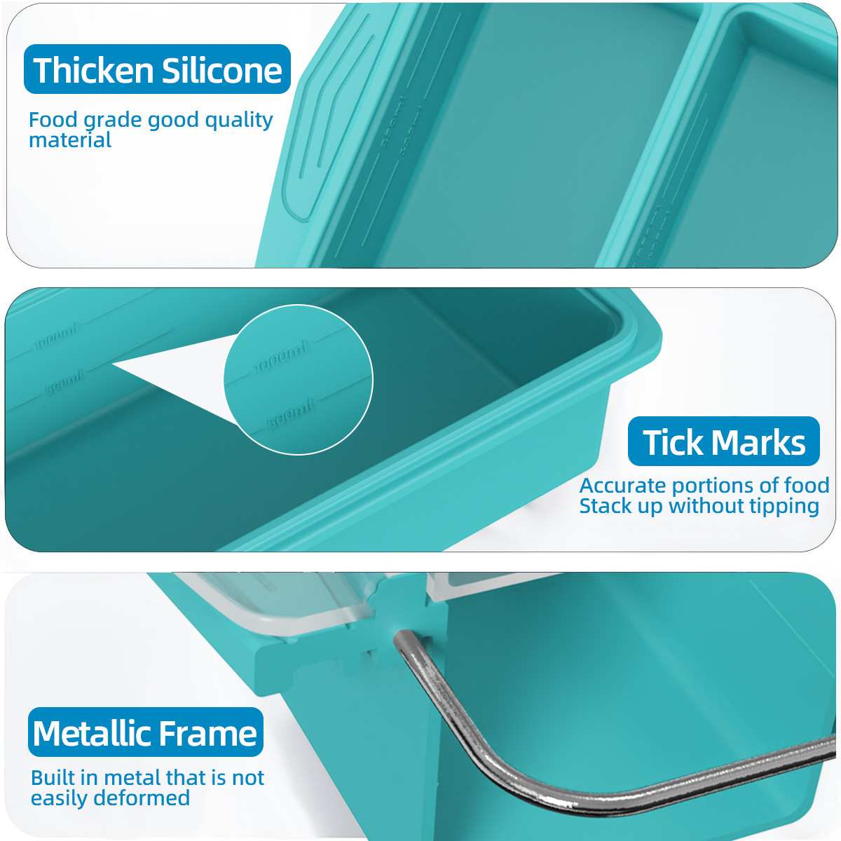 Barquettes de congélation en s - Meal Prep Frozen avis et prix
