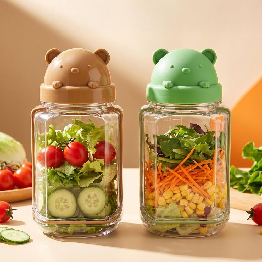 Contenant à salade en plastiqu - Meal Prep Jar Salad avis et prix