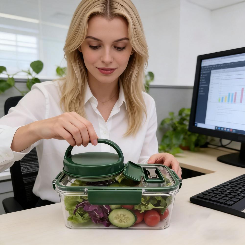 Conteneur à salade avec pot à  - Meal Prep Jar Salad avis et prix