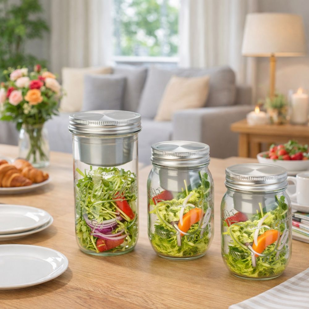 Bocaux en verre pour salade de - Meal Prep Jar Salad avis et prix