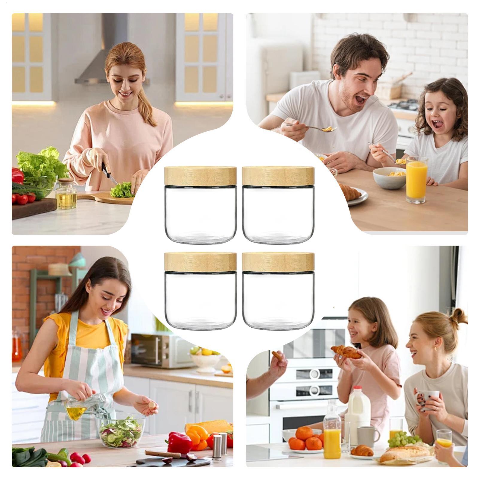 Bocaux en verre à large ouvert - Meal Prep Jar Salad avis et prix