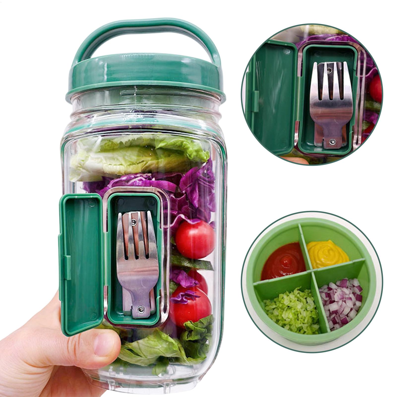 Conteneur à salade anti-fuite  - Meal Prep Jar Salad avis et prix