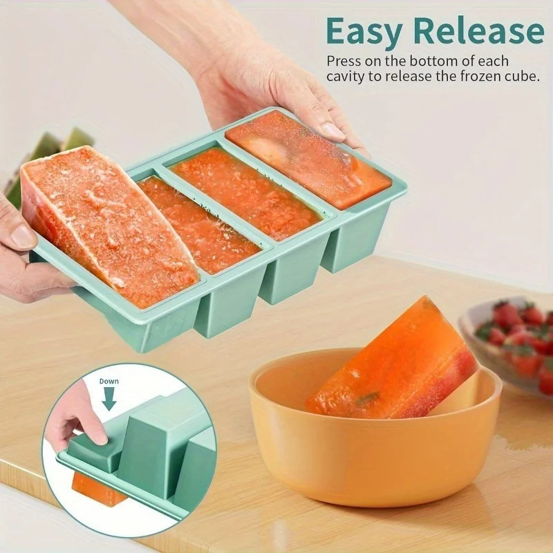 Moule à glaçons en silicone à  - Meal Prep Frozen avis et prix