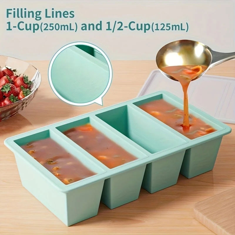 Moule à glaçons en silicone à  - Meal Prep Frozen avis et prix