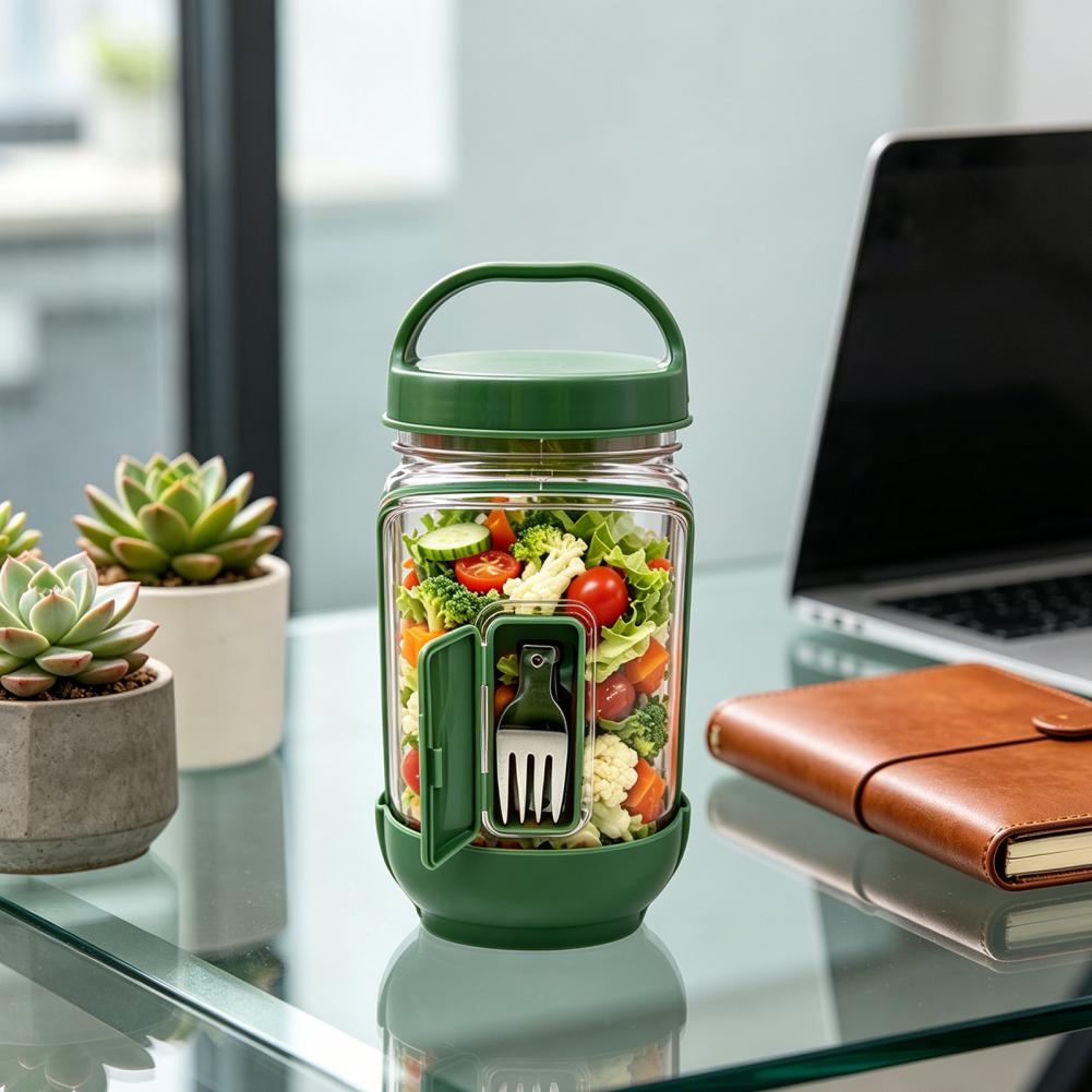 Boîte à salade étanche à ouver - Meal Prep Jar Salad avis et prix