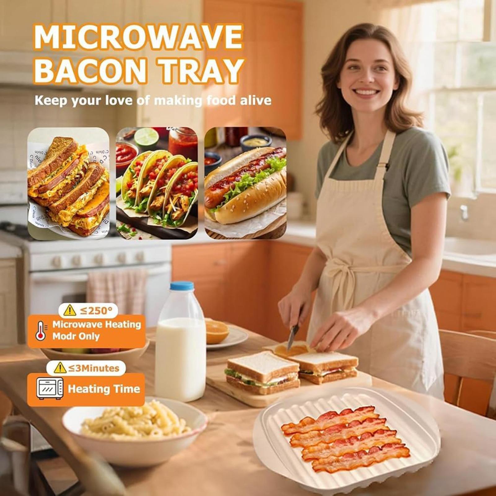 Plateau à bacon pour micro-ond - Meal Prep Hot Dogs avis et prix