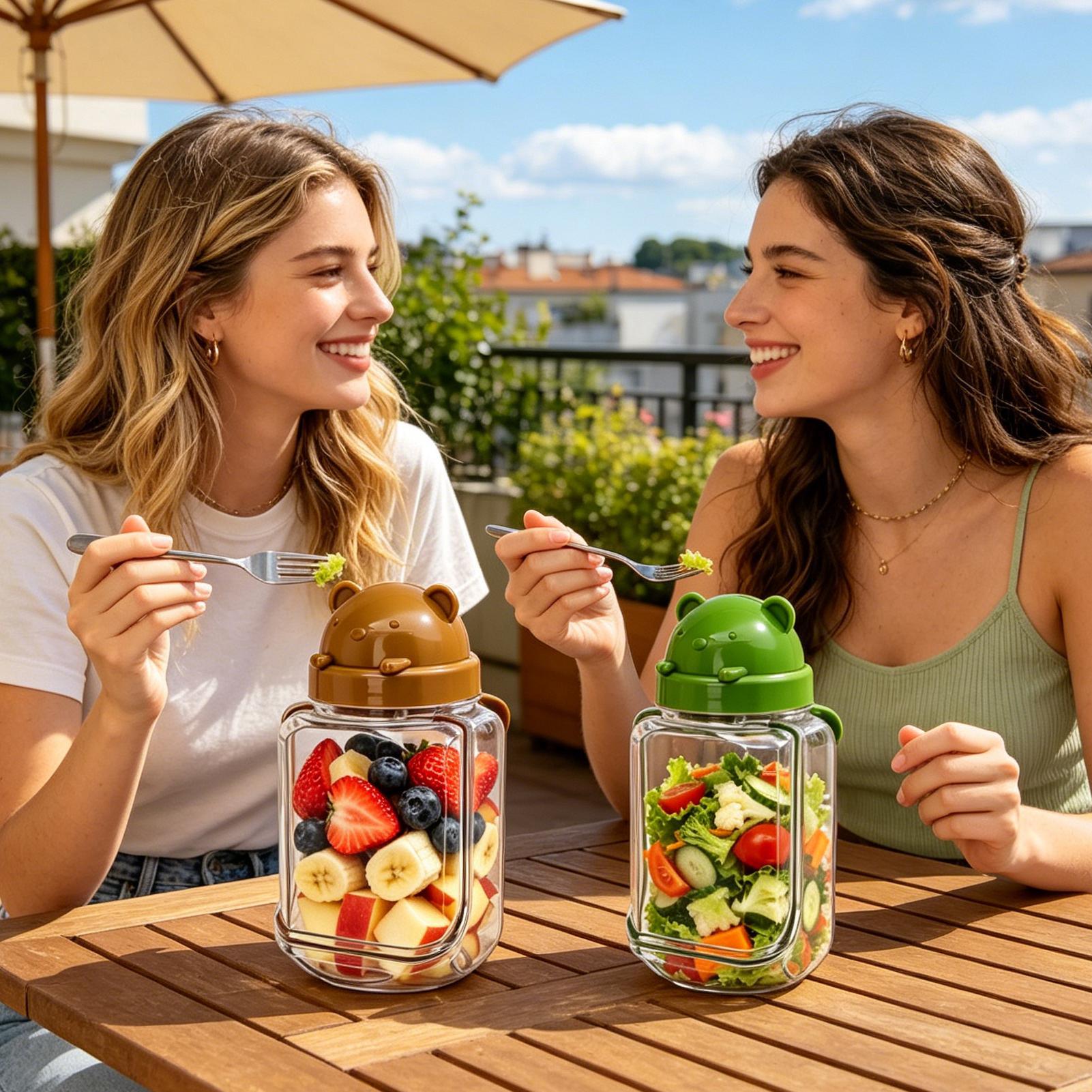 Bocaux de préparation des repa - Meal Prep Jar Salad avis et prix